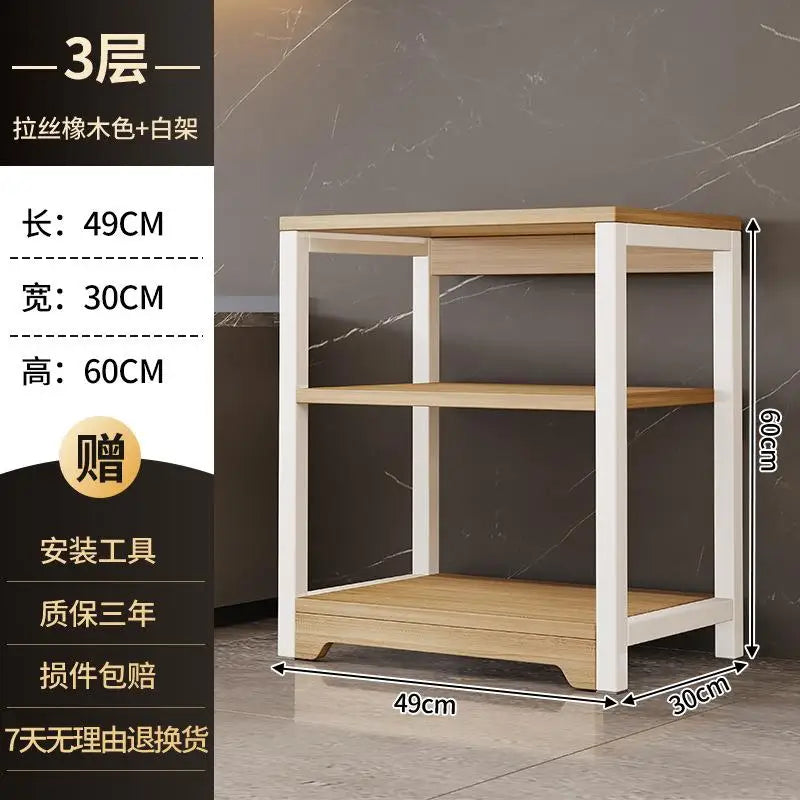 Kitchen Multi-Functional Storage Ra Stand Multiple Layers Home Use Organization elf Pot Seasoning Holder Plastic Material