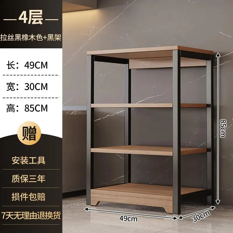 Kitchen Multi-Functional Storage Ra Stand Multiple Layers Home Use Organization elf Pot Seasoning Holder Plastic Material