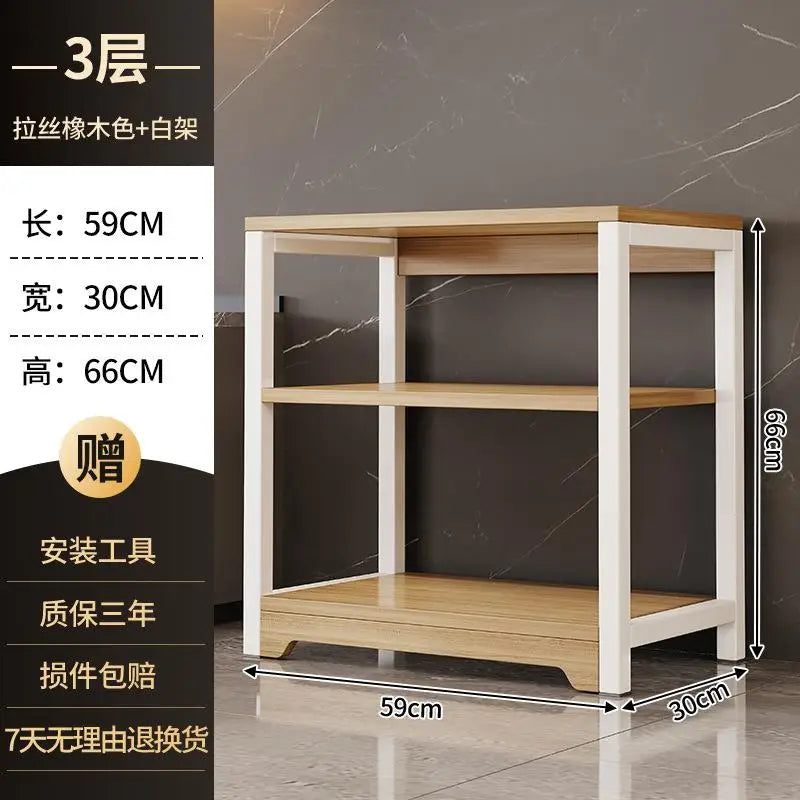 Kitchen Multi-Functional Storage Ra Stand Multiple Layers Home Use Organization elf Pot Seasoning Holder Plastic Material