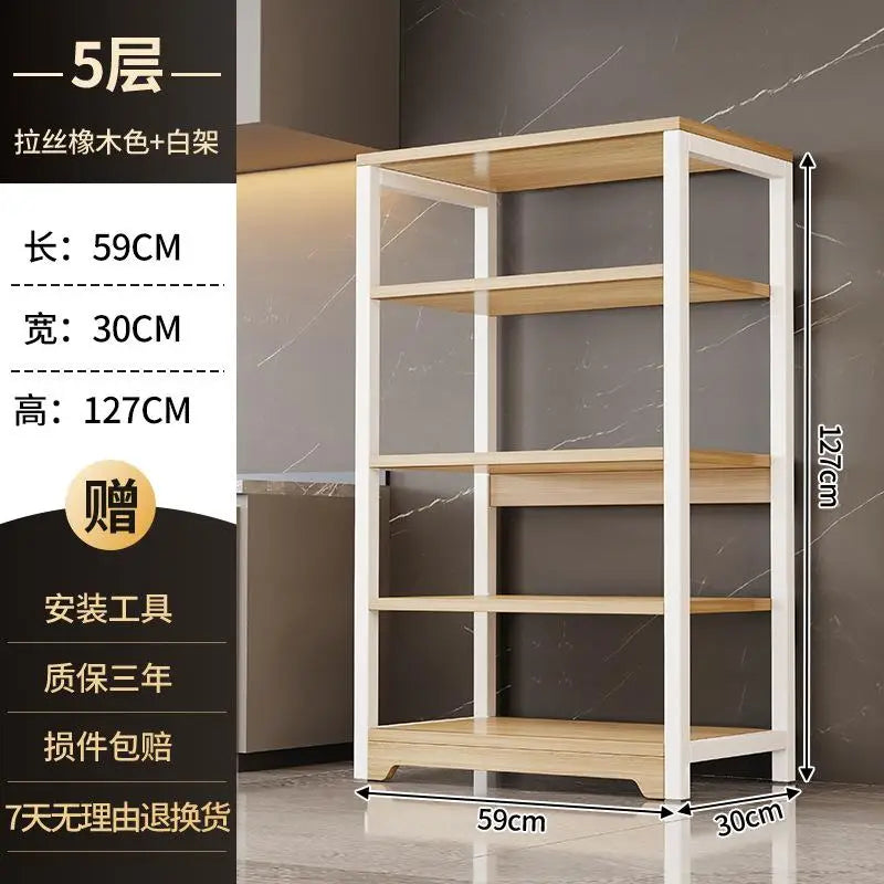 Kitchen Multi-Functional Storage Ra Stand Multiple Layers Home Use Organization elf Pot Seasoning Holder Plastic Material