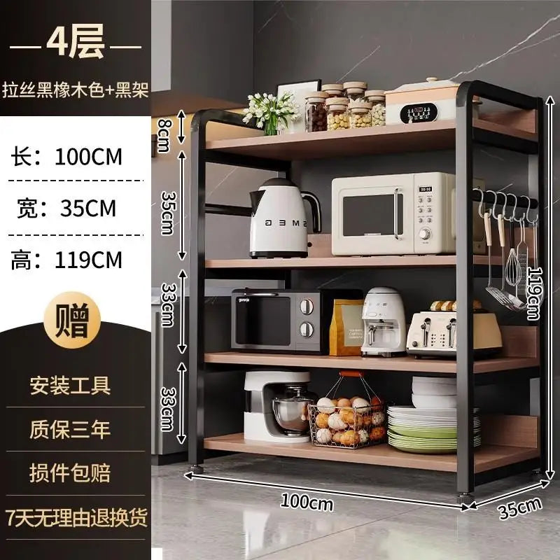 Kitchen Multi-Functional Storage Ra Stand Multiple Layers Home Use Organization elf Pot Seasoning Holder Plastic Material