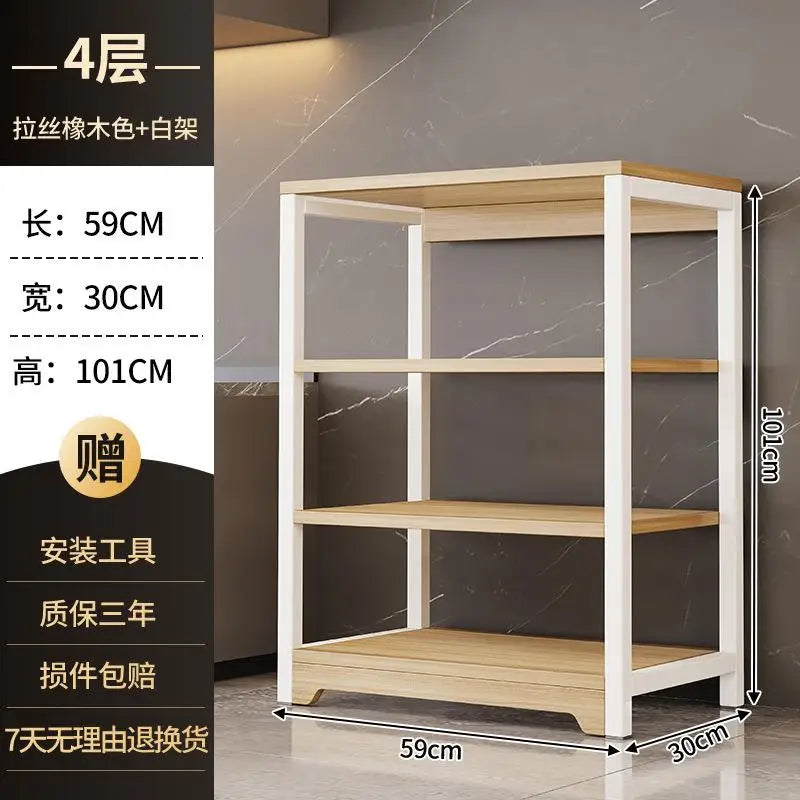 Kitchen Multi-Functional Storage Ra Stand Multiple Layers Home Use Organization elf Pot Seasoning Holder Plastic Material