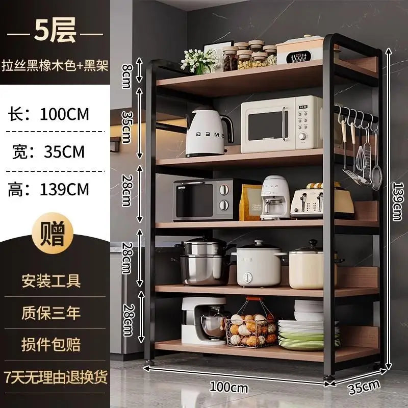 Kitchen Multi-Functional Storage Ra Stand Multiple Layers Home Use Organization elf Pot Seasoning Holder Plastic Material