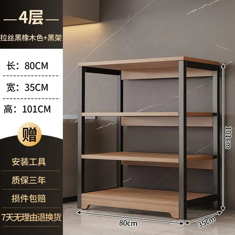 Kitchen Multi-Functional Storage Ra Stand Multiple Layers Home Use Organization elf Pot Seasoning Holder Plastic Material