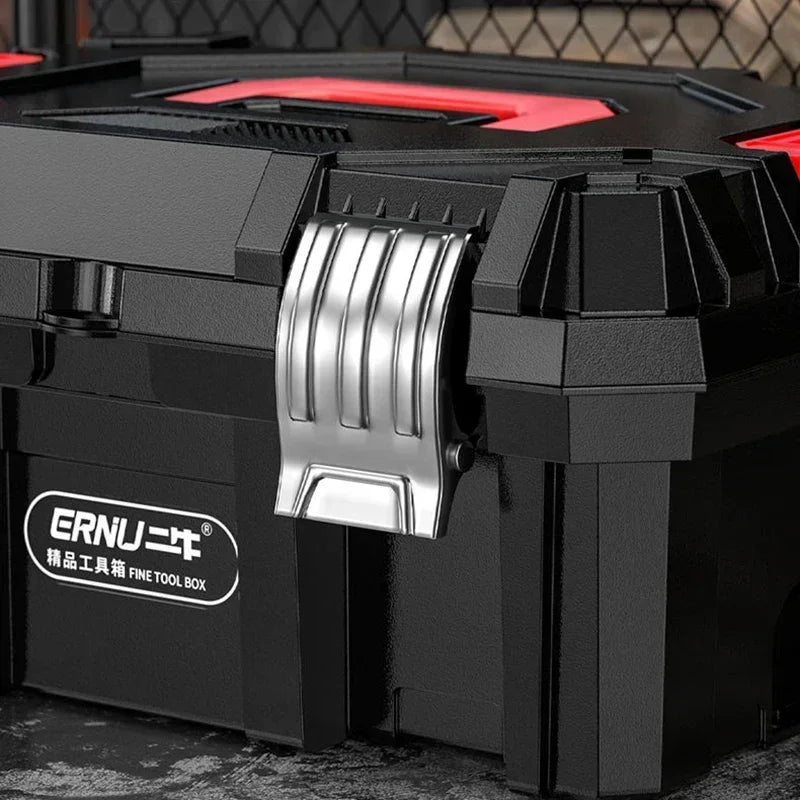 Multifunctional Large Tool Box Waterproof Shockproof Sealed Household Storage Electrician Plastic Woodworking Tool Box
