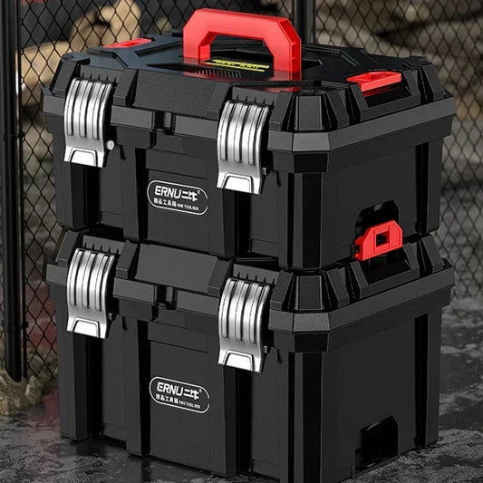 Multifunctional Large Tool Box Waterproof Shockproof Sealed Household Storage Electrician Plastic Woodworking Tool Box